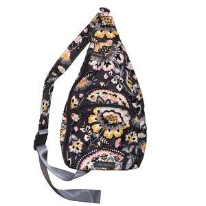 Vera Bradley Lighten Up Essential Sling Backpack in Charmont Meadow